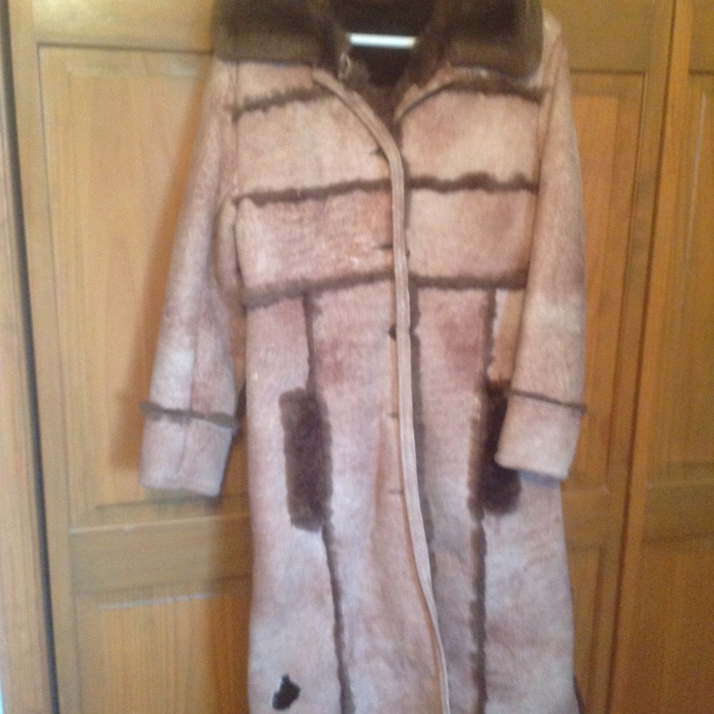 Sheepskin coat